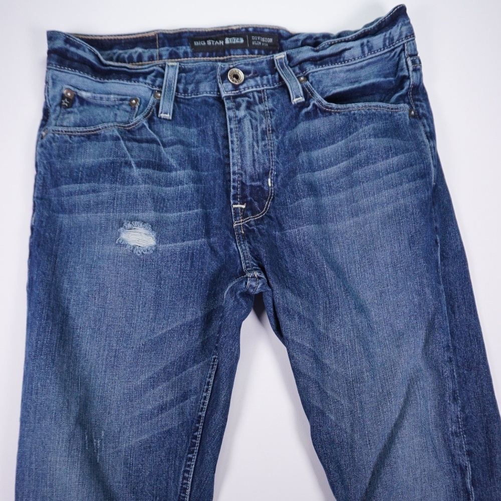 Big Star Division Slim Fit Mens Jeans 30x32
